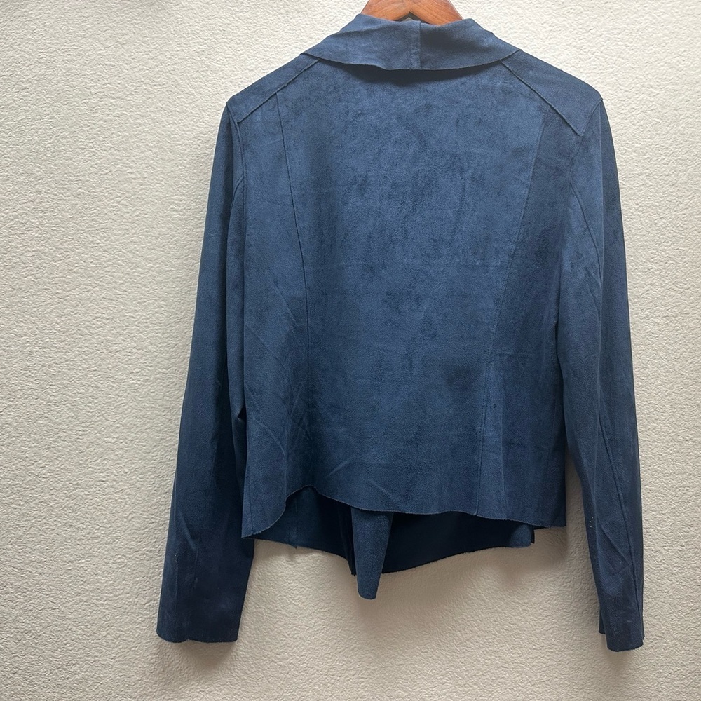 BLANKNYC-Drape Front Faux Suede Jacket - Picture 7 of 9